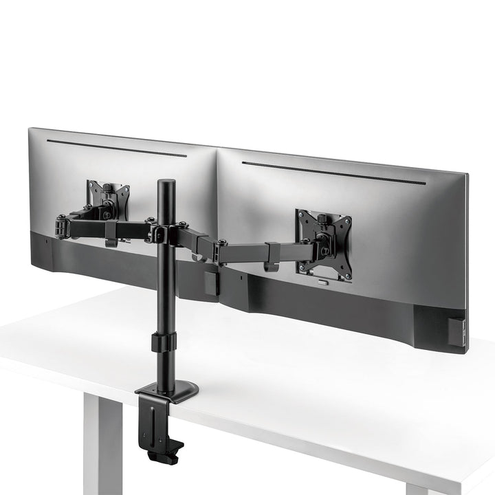 Maclean stolni nosač za 2 monitora, VESA 75x75 i 100x100, 17-32", 2x 9 kg, MC-754N