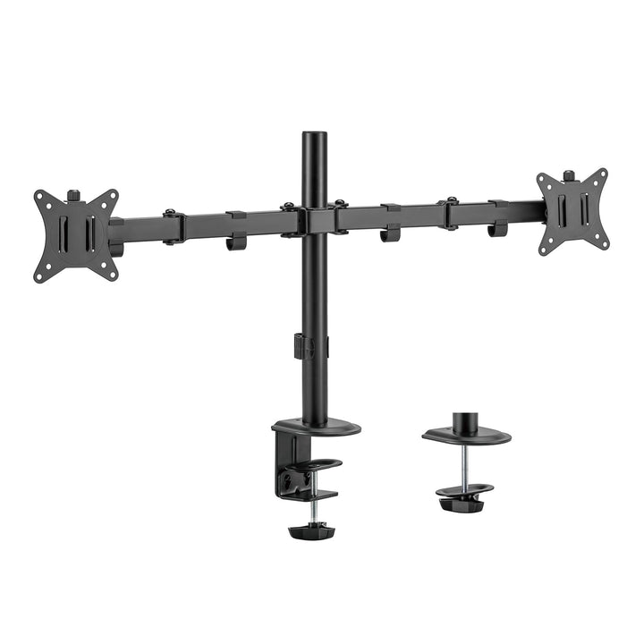 Maclean stolni nosač za 2 monitora, VESA 75x75 i 100x100, 17-32", 2x 9 kg, MC-754N