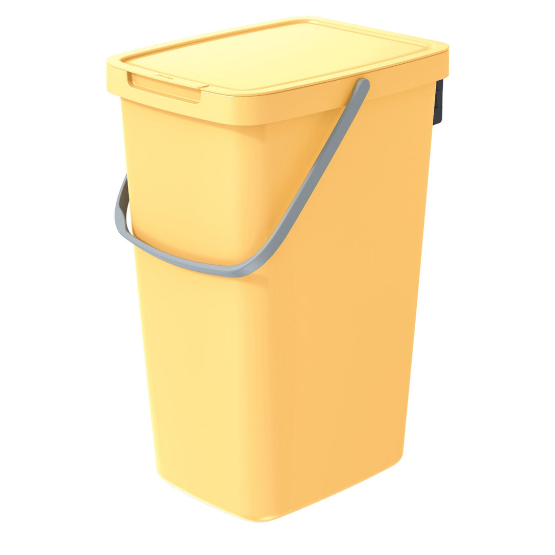 Kanta za odvajanje otpada, 20 l, Keden Systema Q, svijetložuta