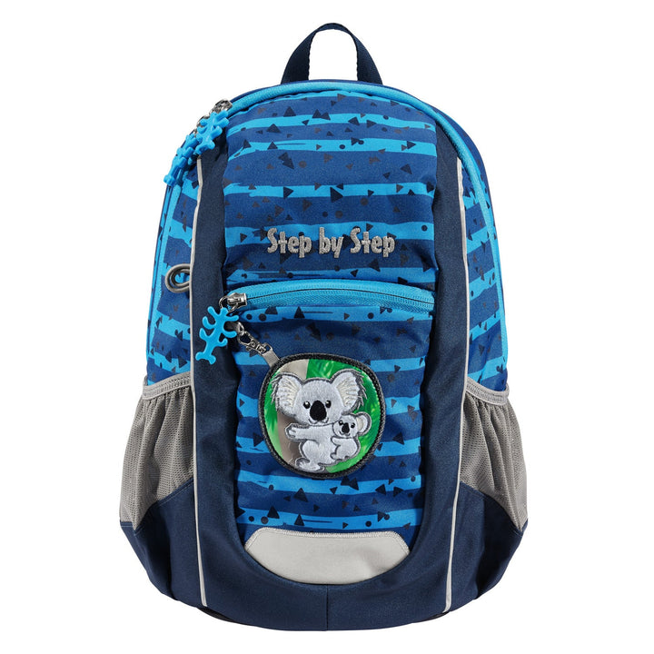 Ghiozdan Step by Step Junio Kiga Maxi Coala, 35 x 26 x 12 cm, 10 L, albastru
