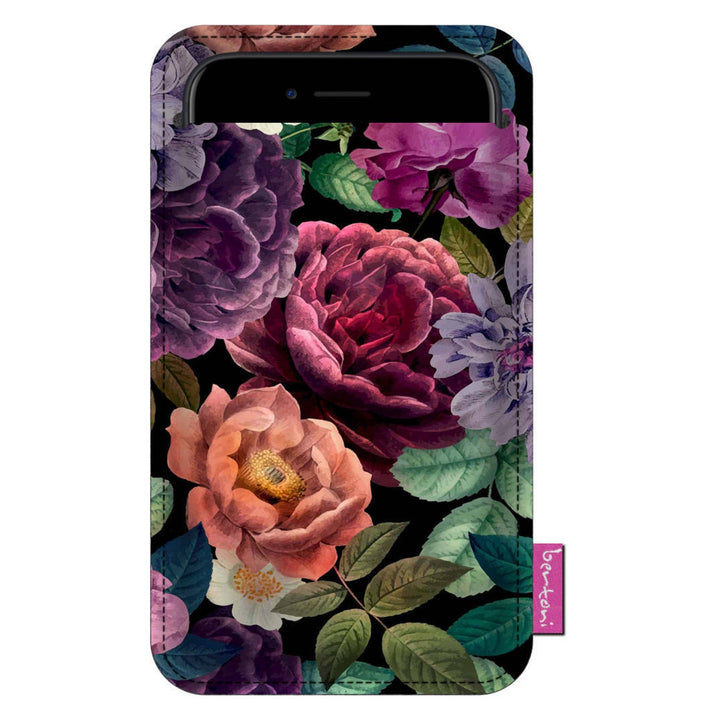 Futrola za pametni telefon Bertoni, izrađena od ekološki prihvatljivog filca, 105x195 mm, uzorak Enigma, EE0025