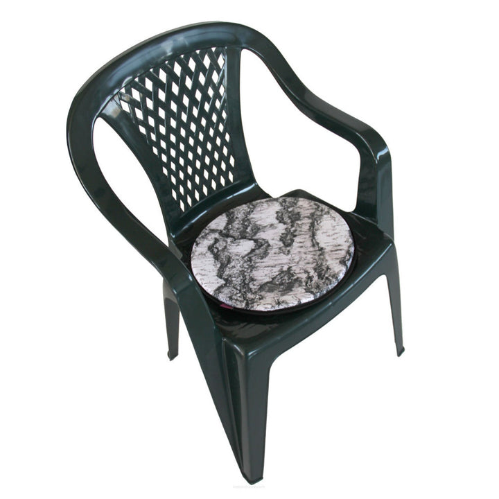 Jastuk za stolicu Bertoni, dekorativni, od kodure, 35 cm, breza, EE0044
