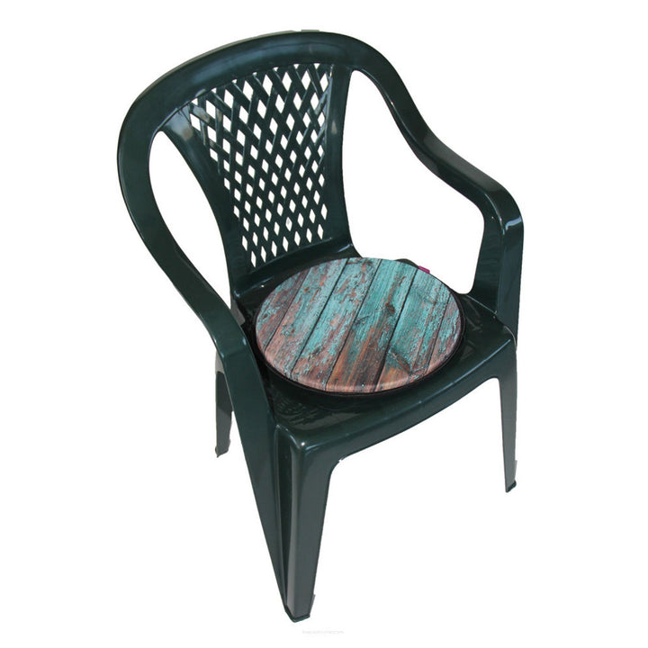 Jastuk za stolicu Bertoni, dekorativni, od kodure, 35 cm, Havana, EE0048