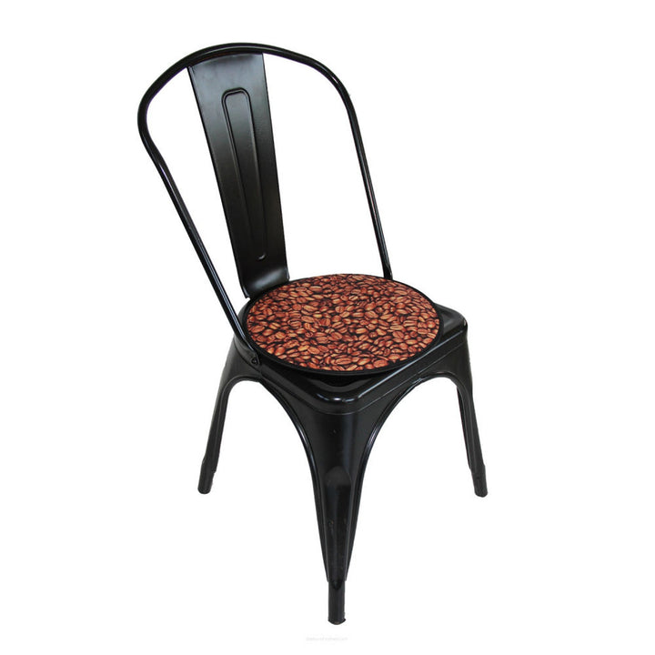 Jastuk za stolicu Bertoni, dekorativni, filc, 35 cm, kava, EE0061