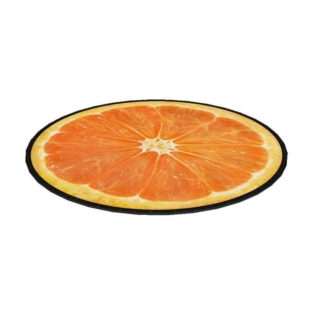 Jastuk za stolicu Bertoni, dekorativni, filc, 35 cm, narančasta, EE0066