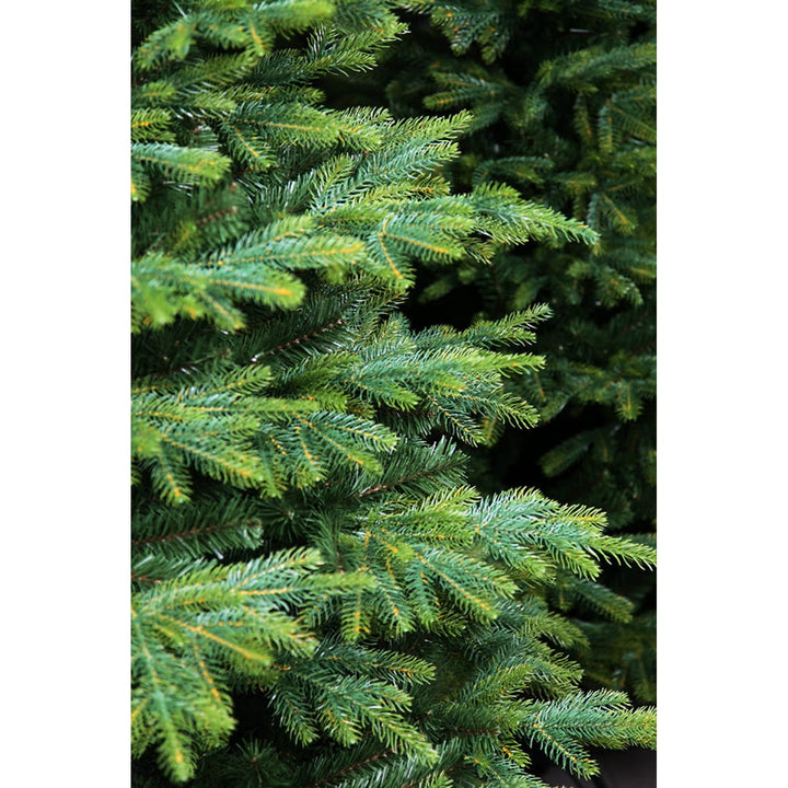 Brad de Craciun artificial, Molid Caucazian, cu suport, 1.9 m, verde