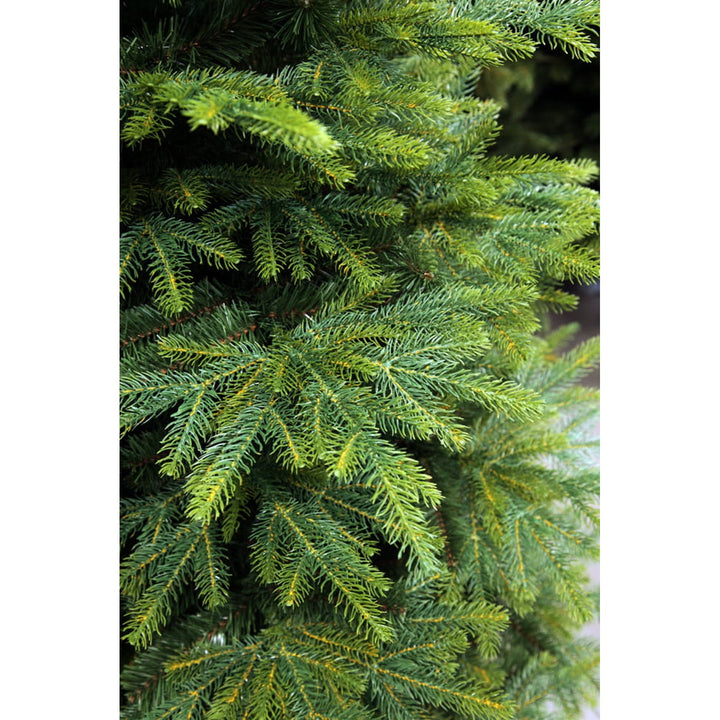 Brad de Craciun artificial, Molid Caucazian, cu suport, 1.9 m, verde