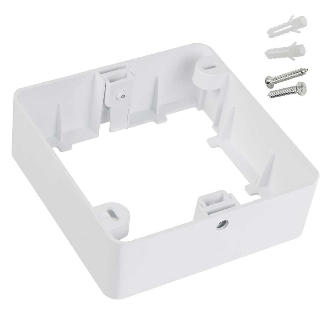 Maclean površinski montirani adapter, za 9W LED panel, četvrtasti, 120*120*38 mm, MCE378 S