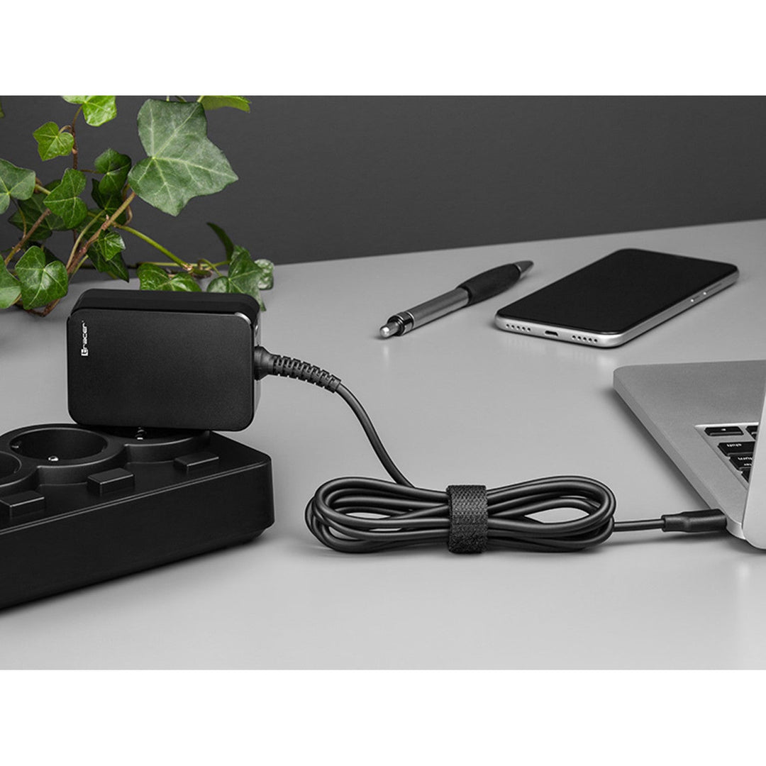 Incarcator pentru notebook Tracer Prime, adaptor USB-C, 65W
