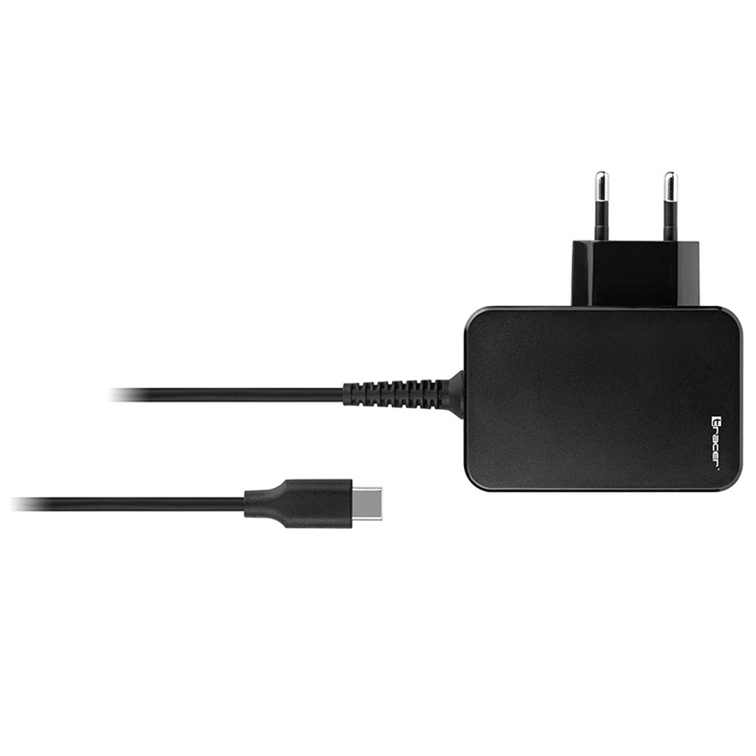 Incarcator pentru notebook Tracer Prime, adaptor USB-C, 65W