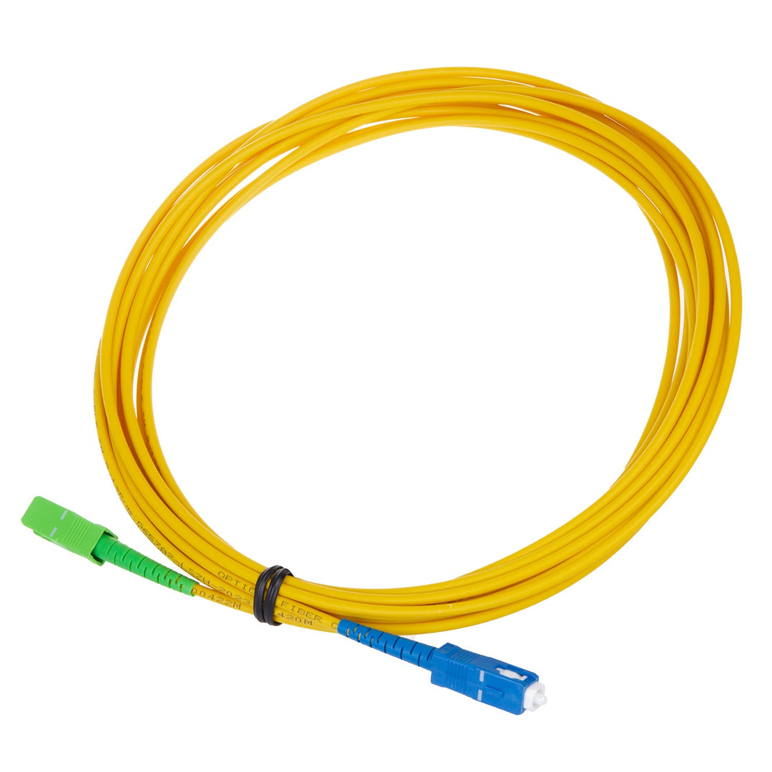 Maclean optički patch kabel, SC/APC-SC/UPC SM 9/125 LSZH, jednomodni, duljina 5 m, simplex, G657A2, MCTV-403