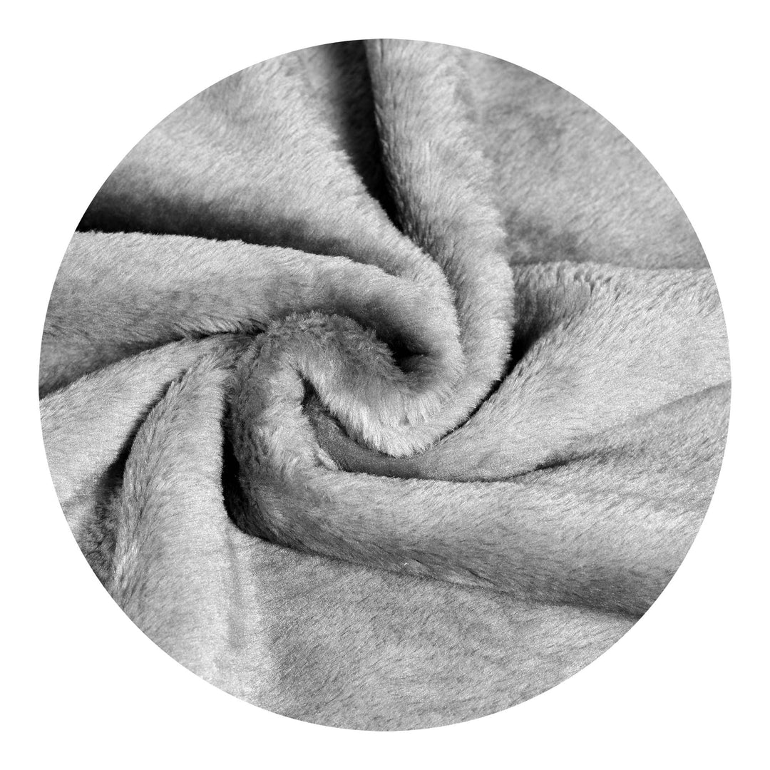 Medicline deka, debela, glatka, poliesterska, siva, 160x200 cm