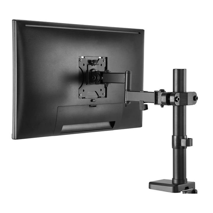 Postolje za monitor za cijev/stup Maclean 28-60 mm, dvostruka sklopiva ruka, 17-32&