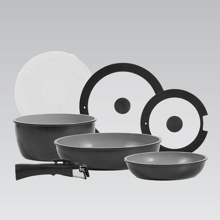 Maestro 7-dijelni set tava, neljepljivi premaz, odvojiva drška, MR-4800-7