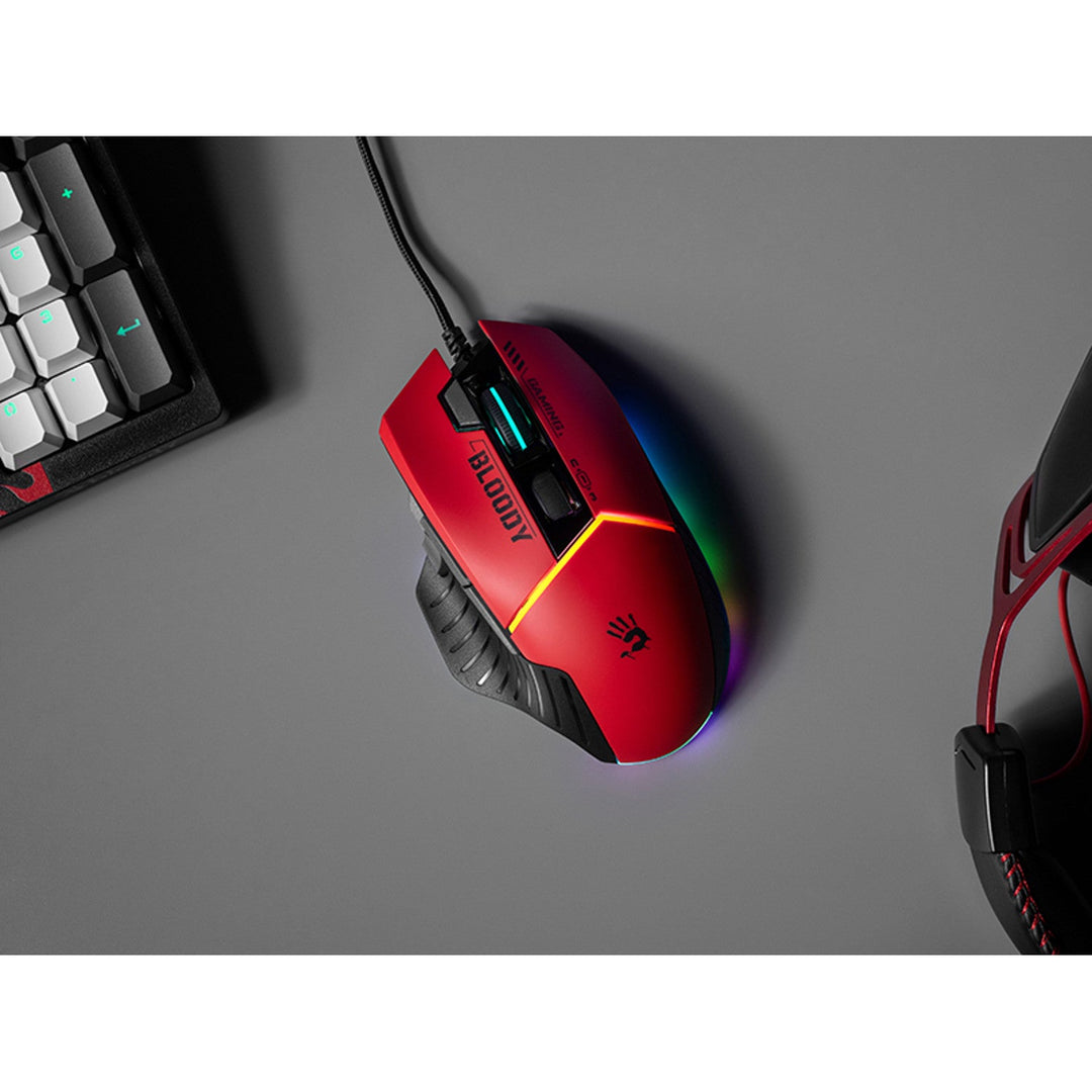 A4TECH BLOODY W95Max USB sportska crvena miš A4TMYS47257