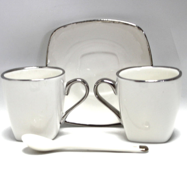 Porculanske šalice za espresso Queen Isabell s tanjurićima, set od 6 komada W23SV06-06471