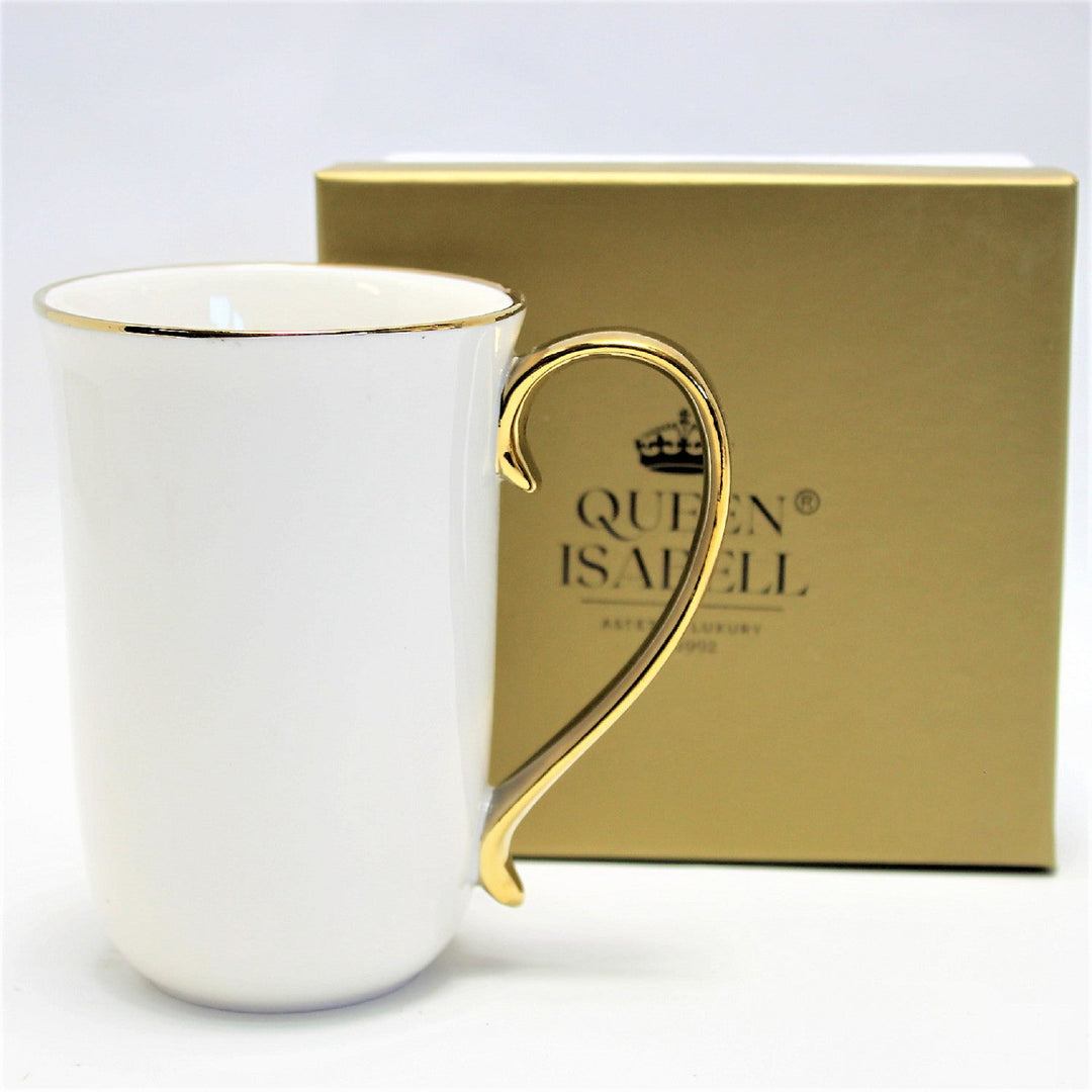 Velika porculanska šalica za kavu, 400 ml, Queen Isabell W23GD59-06426
