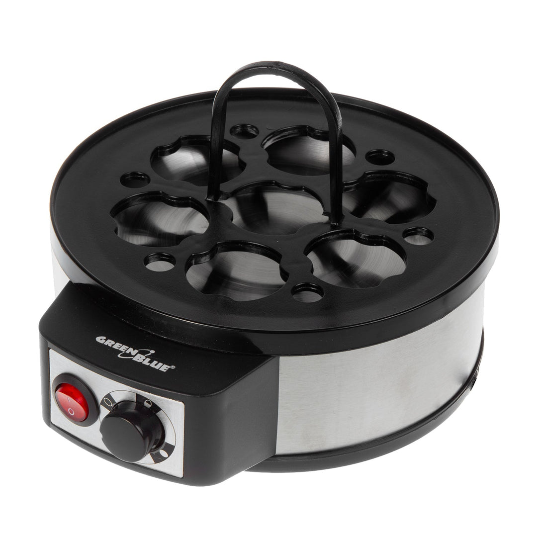 GreenBlue automatski kuhalo za jaja, snaga 400 W, do 7 jaja, mjerna šalica, 220-240 V~, 50 Hz, GB573