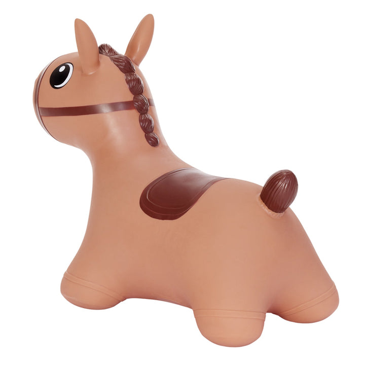 Hoppimals gumene čizme, smeđi konj, pump, T-TFF-NN186