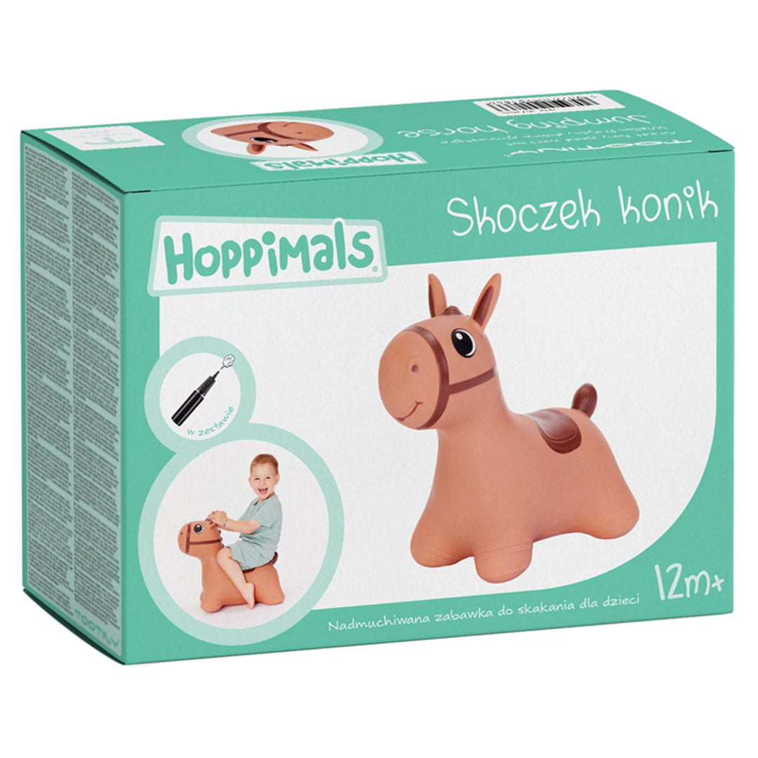 Hoppimals gumene čizme, smeđi konj, pump, T-TFF-NN186