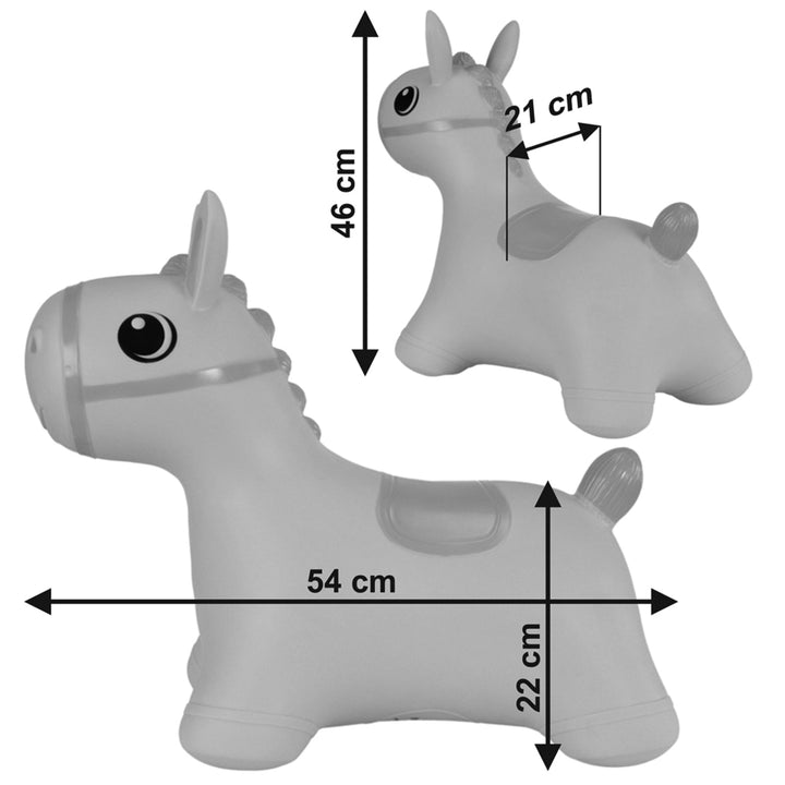 Hoppimals gumene čizme, smeđi konj, pump, T-TFF-NN186