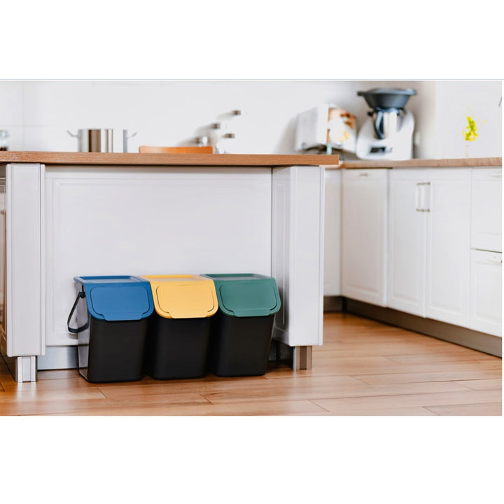Set od 3 kante za odvajanje otpada, 25 l + Bini filtri