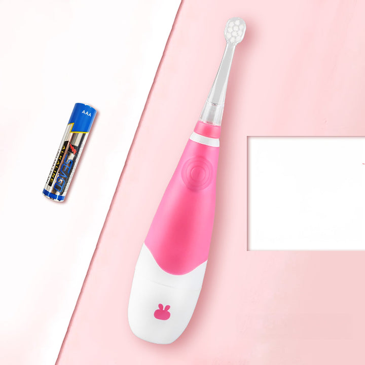 SEAGO zubna četkica za djecu, ružičasta, 1xAAA 1,5 V (nije uključena), 4 glave četkice, SG-902 Pink