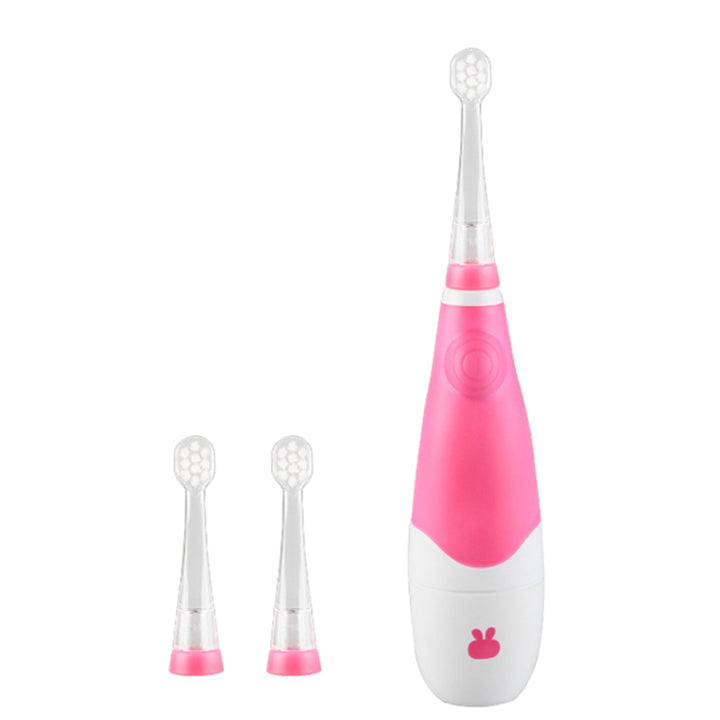SEAGO zubna četkica za djecu, ružičasta, 1xAAA 1,5 V (nije uključena), 4 glave četkice, SG-902 Pink