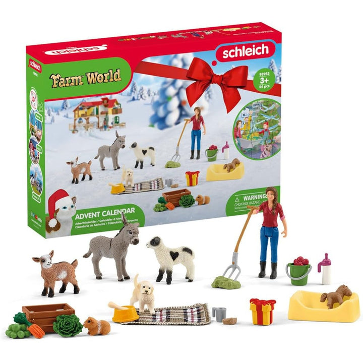 Adventni kalendar sa figuricama Schleich Farm World SLH98983