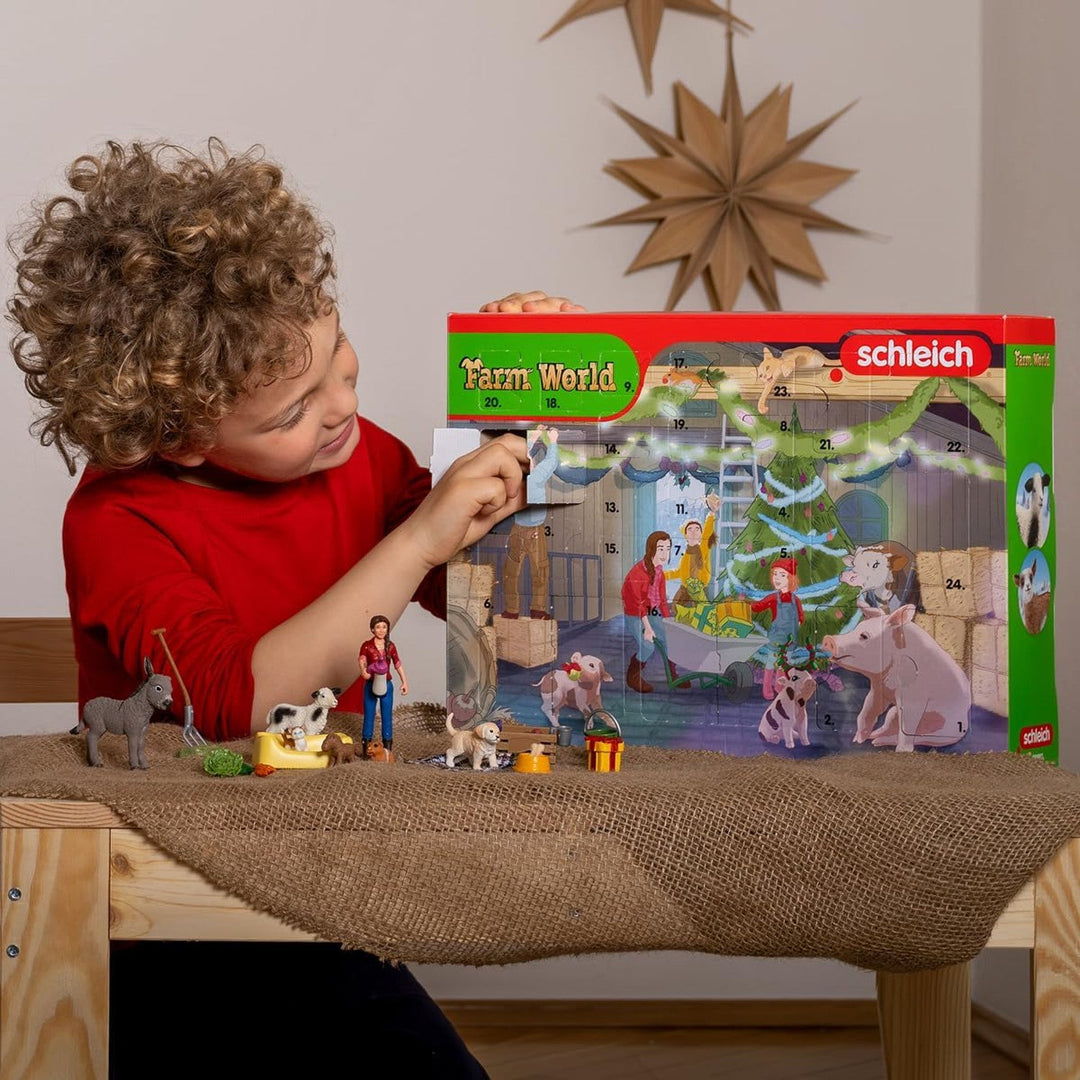 Adventni kalendar sa figuricama Schleich Farm World SLH98983