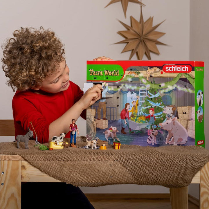 Adventni kalendar sa figuricama Schleich Farm World SLH98983