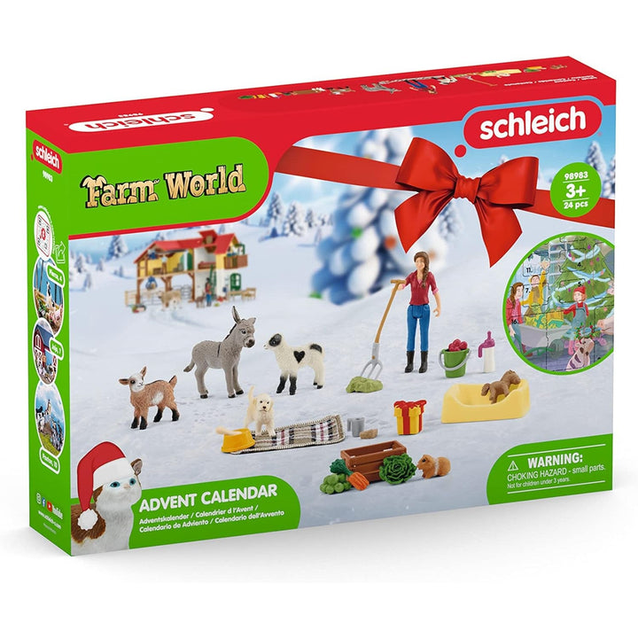 Adventni kalendar sa figuricama Schleich Farm World SLH98983