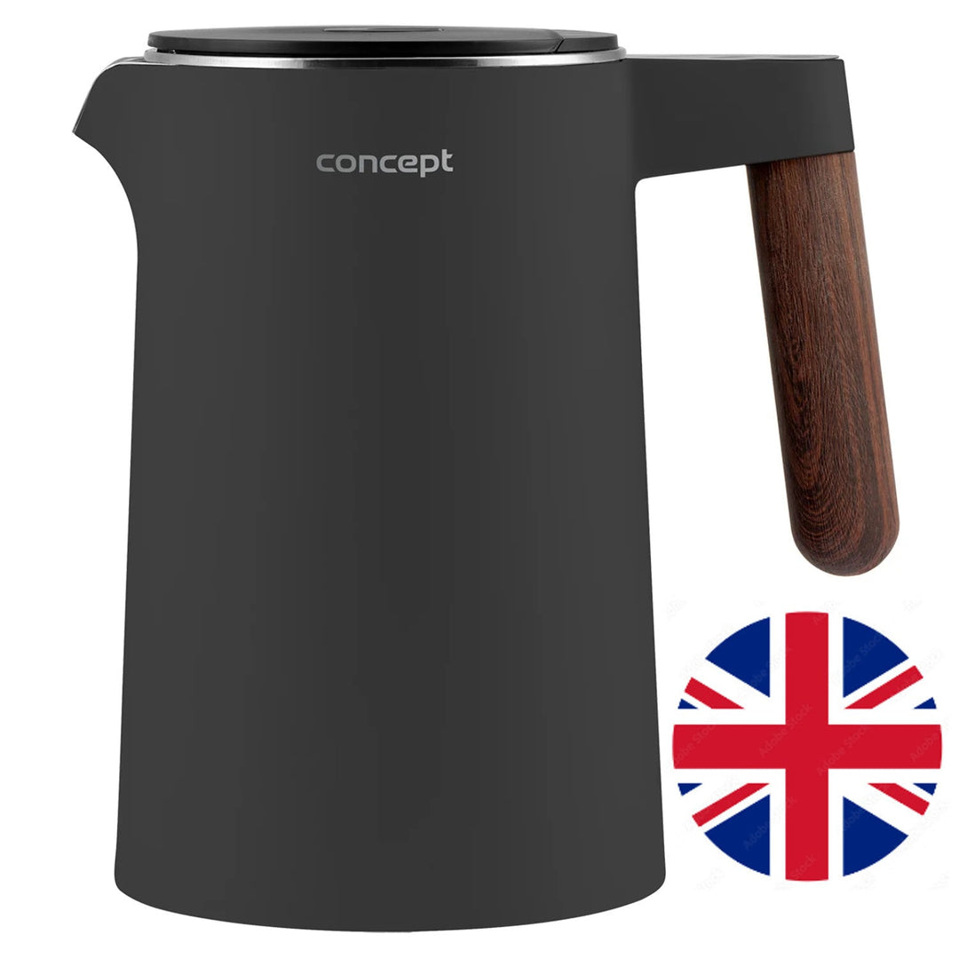 Concept Norwood RK3305 kuhalo za vodu od nehrđajućeg čelika Kontrola temperature Održavanje topline 1,5 L 1850-2200 W Tamno sivo
