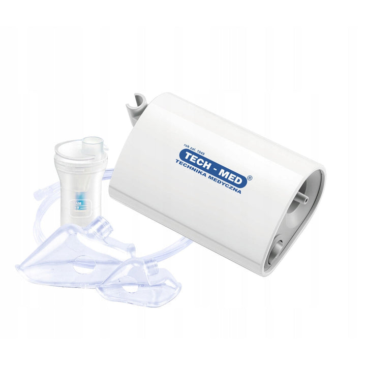 TECH-MED kompresorski inhalator, za cijelu obitelj, 3 maske, TM-NEB 100