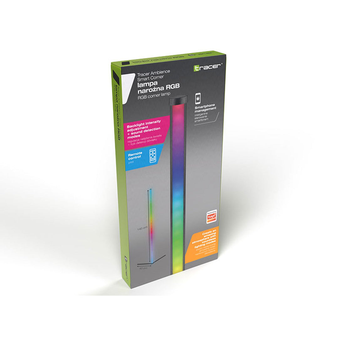 RGB TRACER Ambience kutna svjetiljka - Smart Corner 12 načina osvjetljenja