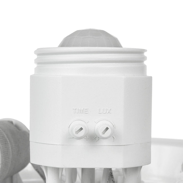 Stropna svjetiljka Maclean s PIR senzorom, montirana na strop, s LED izvorom svjetlosti, 2x max. 40 W, E27, 220-240 V~ 50/60 Hz, MCE324 + 2xMCE268