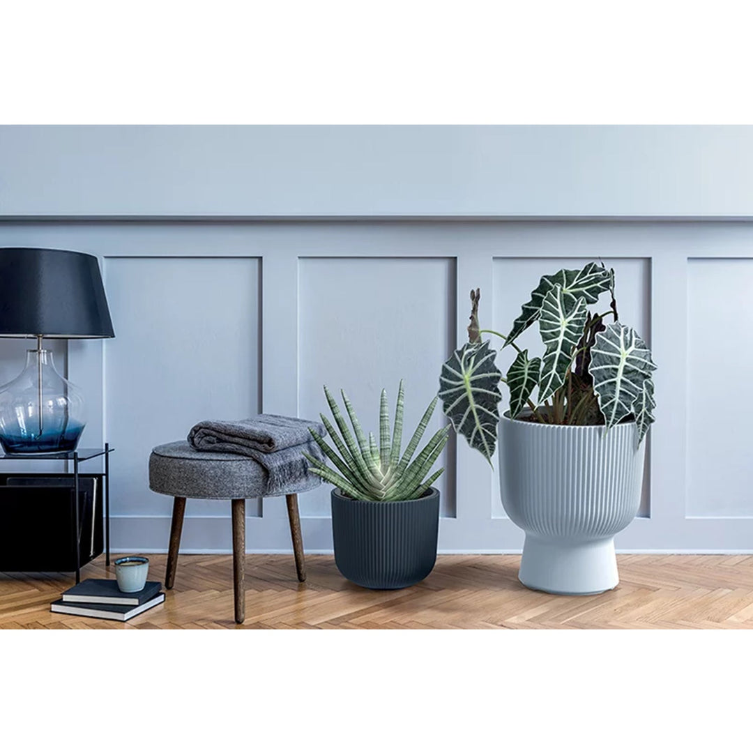 Saksija s Prosperplast umetkom, promjer 390 mm, boja marsala, DBMIG400-4985U