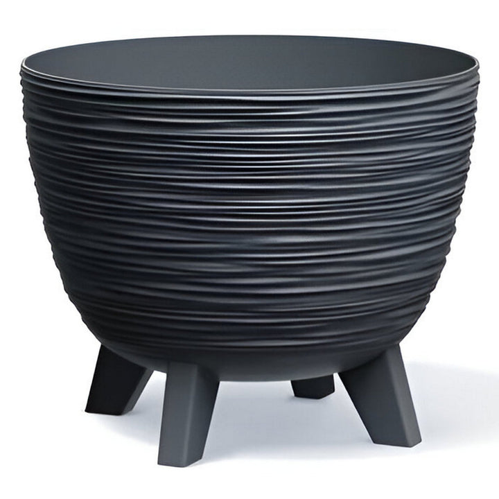 Prosperplast posuda, promjer 290 mm, noge, antracit, DFUR300-S433, Furu