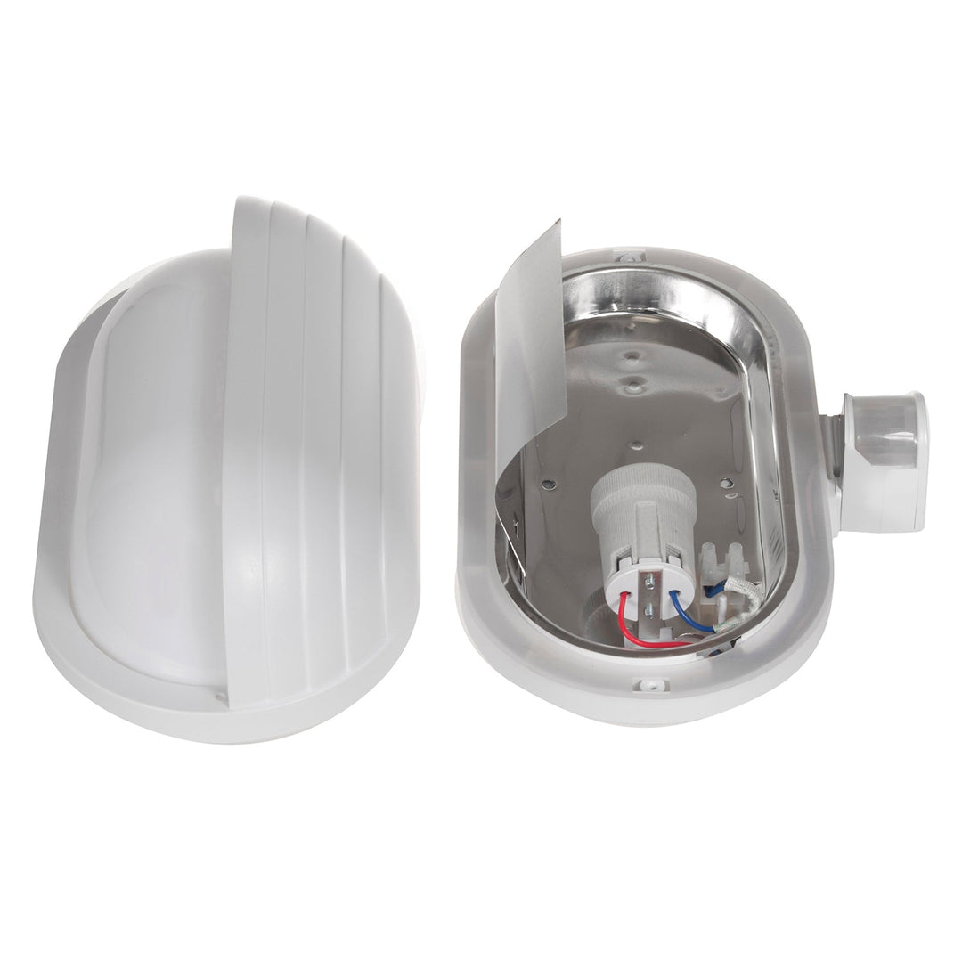 Zidna svjetiljka Maclean, s PIR senzorom, max. 60 W, 180°, MCE33 W + LED 11 W