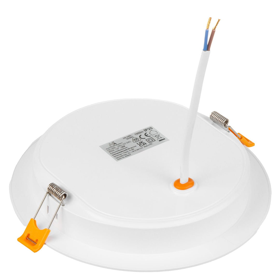 5x Maclean LED stropna ploča, ugradbena SLIM, 18 W, neutralno bijela 4000 K, 170 × 26 mm, 1900 lm, MCE372 R