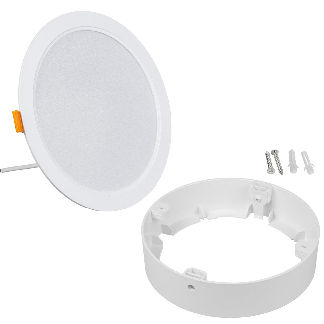Maclean stropni LED panel, ugradbeni SLIM, 18 W, neutralno bijela 4000 K, 170 × 26 mm, 1800 lm, MCE372 R + površinski adapter MCE377 R