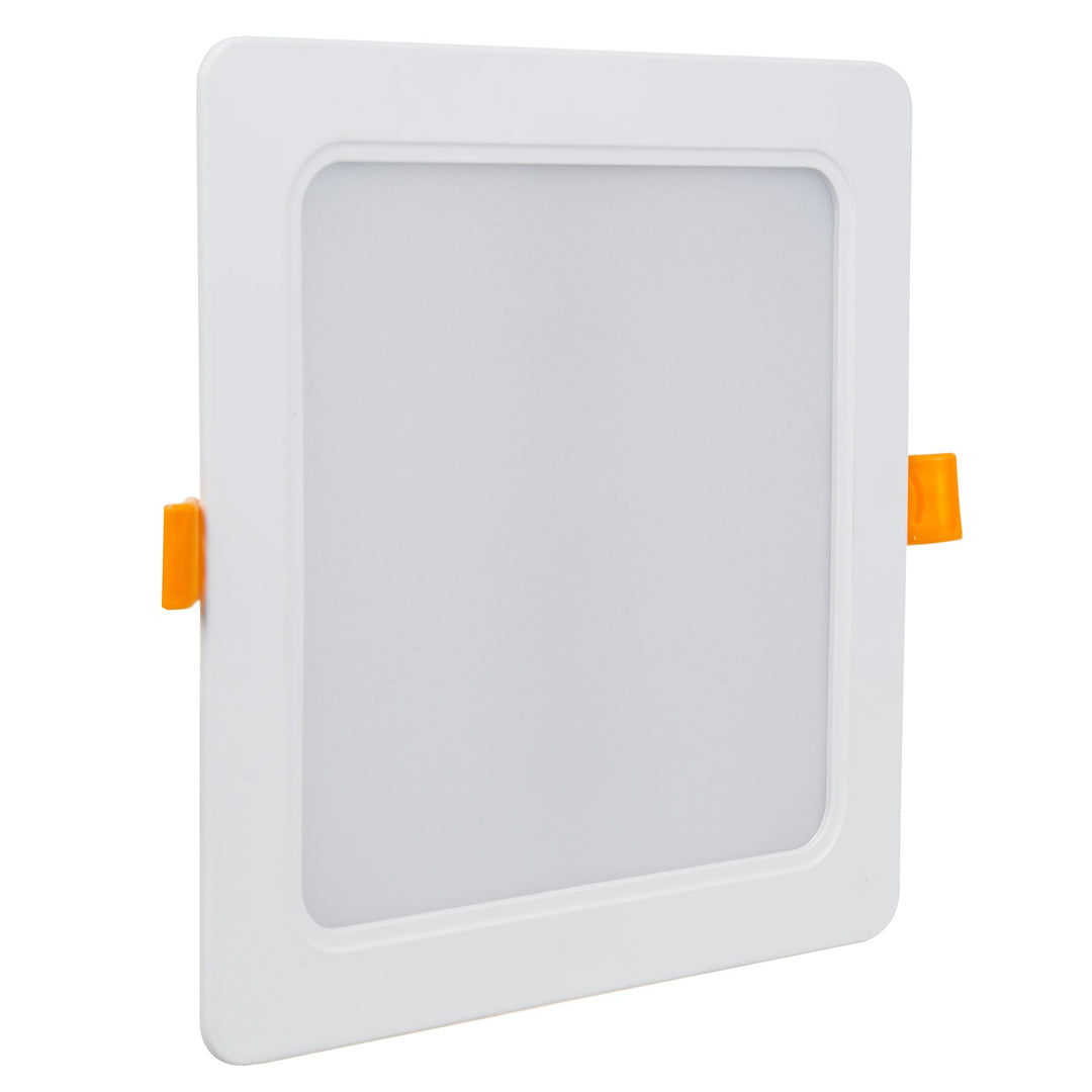 Maclean Panou de tavan cu LED-uri, montaj încastrat SLIM, 18W, alb neutru 4000K, 170*170*26mm, 1800lm, MCE374 S + adaptor pentru montare pe suprafață MCE379 S