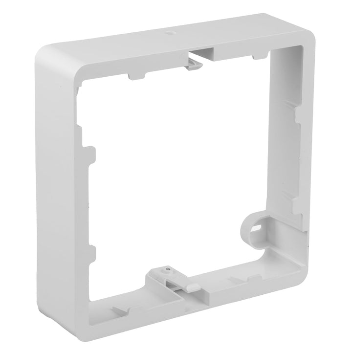 Maclean Panou de tavan cu LED-uri, montaj încastrat SLIM, 18W, alb neutru 4000K, 170*170*26mm, 1800lm, MCE374 S + adaptor pentru montare pe suprafață MCE379 S