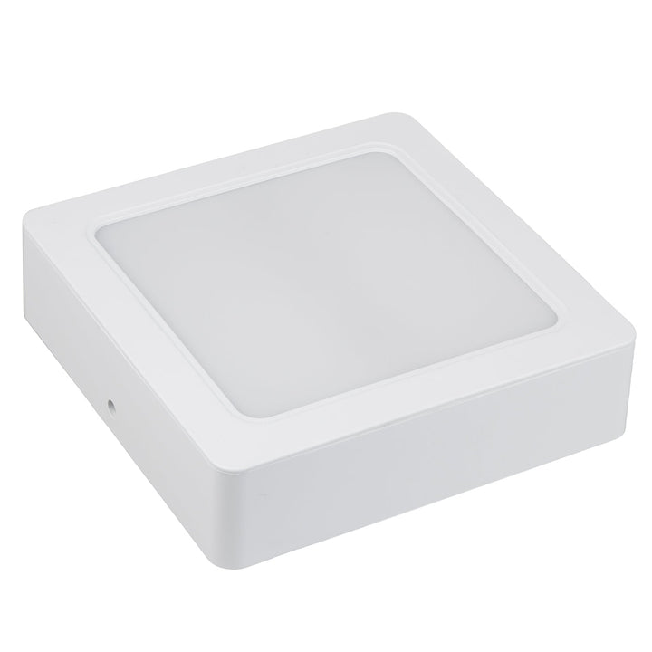 Maclean Panou de tavan cu LED-uri, montaj încastrat SLIM, 18W, alb neutru 4000K, 170*170*26mm, 1800lm, MCE374 S + adaptor pentru montare pe suprafață MCE379 S