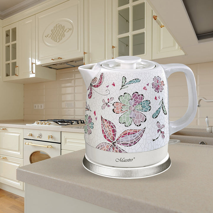 Maestro MR068 1200W ceainic electric ceramic 1.5L - priză UK