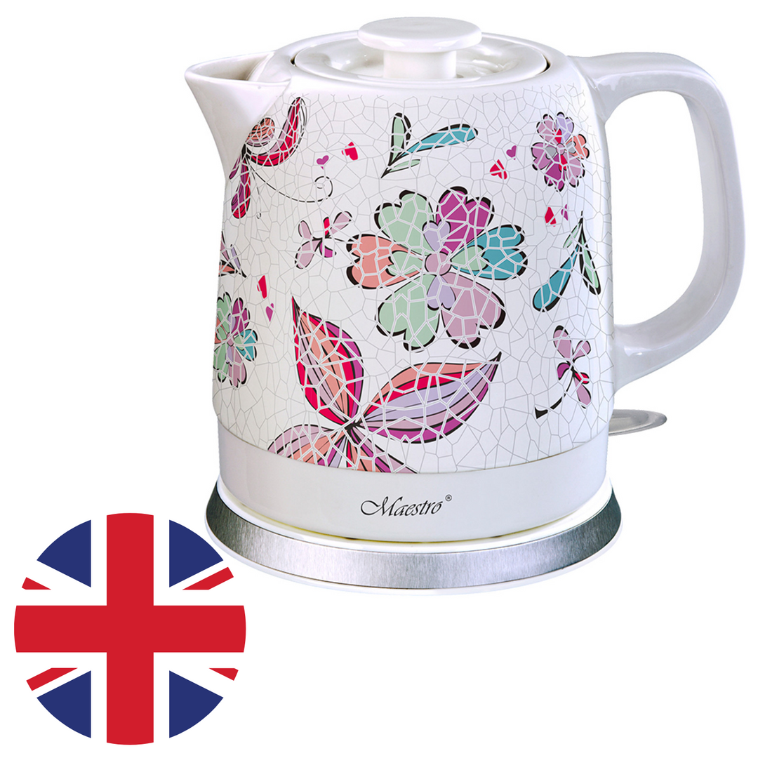 Maestro MR068 1200W ceainic electric ceramic 1.5L - priză UK