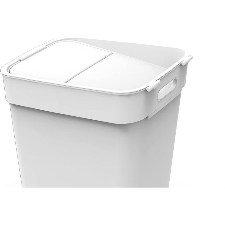 Curver kanta za otpad, za razdvajanje otpada, 30 litara, bijela, spremna za odvoz