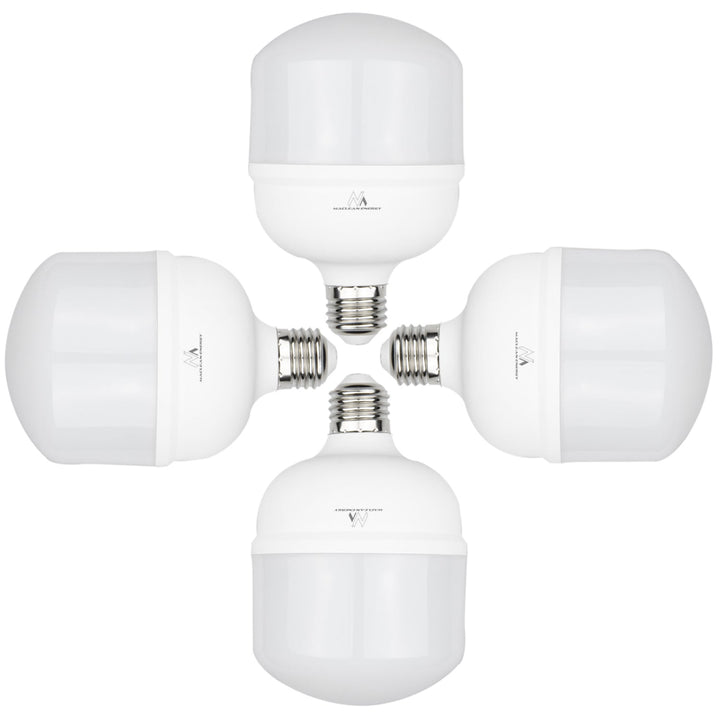 4x Maclean LED žarulje, E27, 28W, 220-240V AC, hladno bijela, 6500K, 2940lm, MCE302 CW