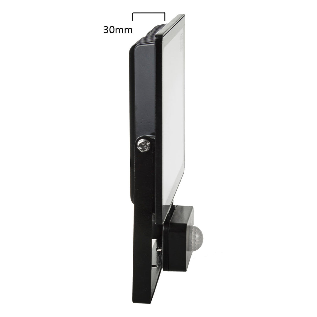 2x LED reflektora s Maclean senzorom pokreta, tanki 50 W, 4000 lm, topla bijela boja (3000 K), IP44, MCE650 WW PIR