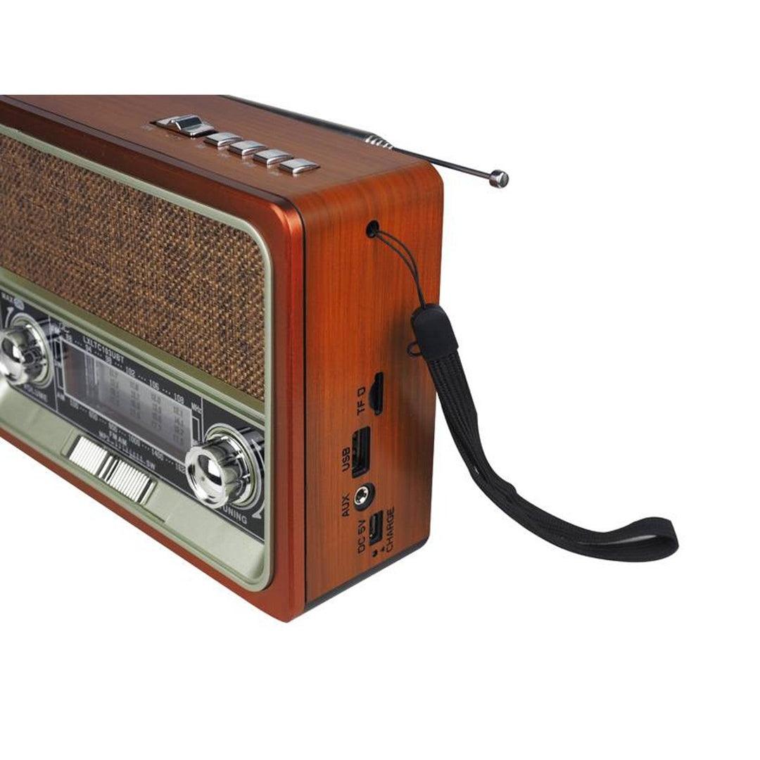 LTC prijenosni radio, Bluetooth, FM/AM/SW, USB, solarni panel, LXLTC103UBT